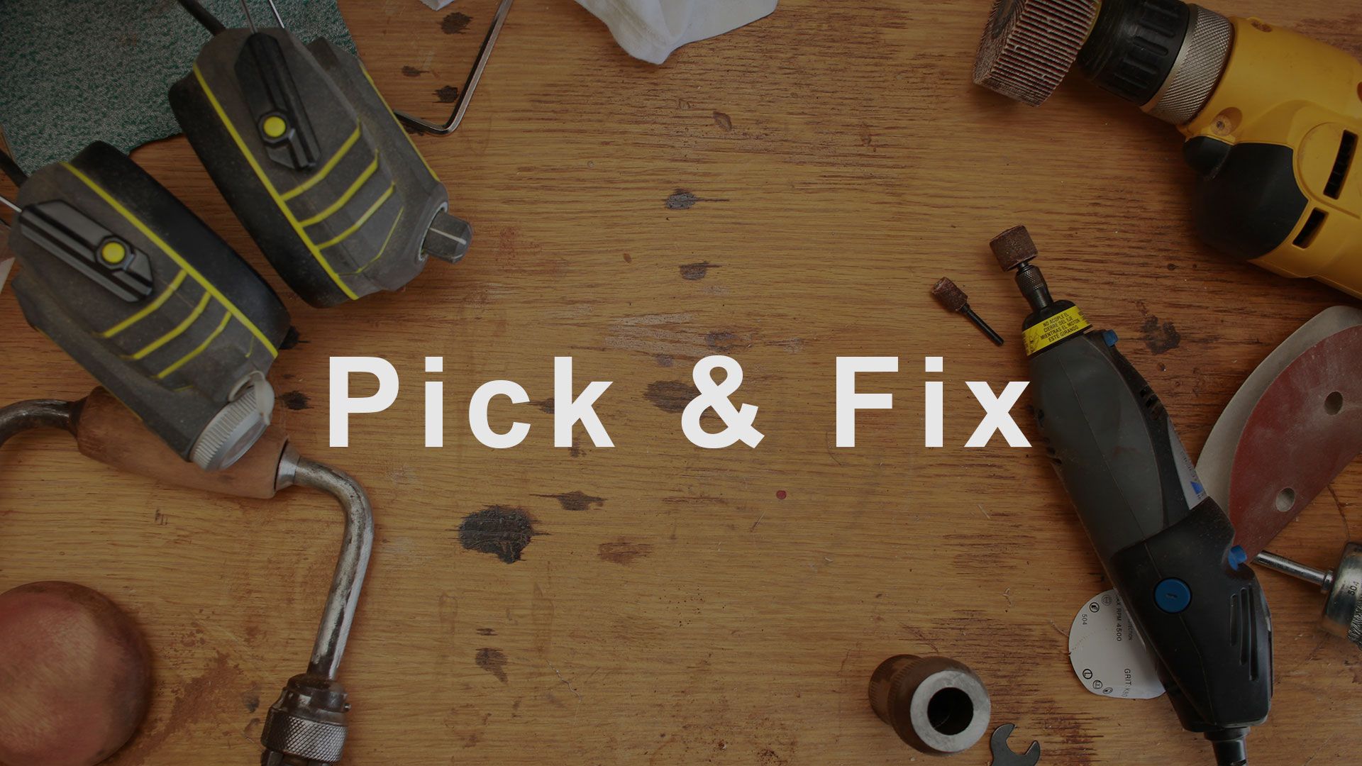 Pick And Fix Logo